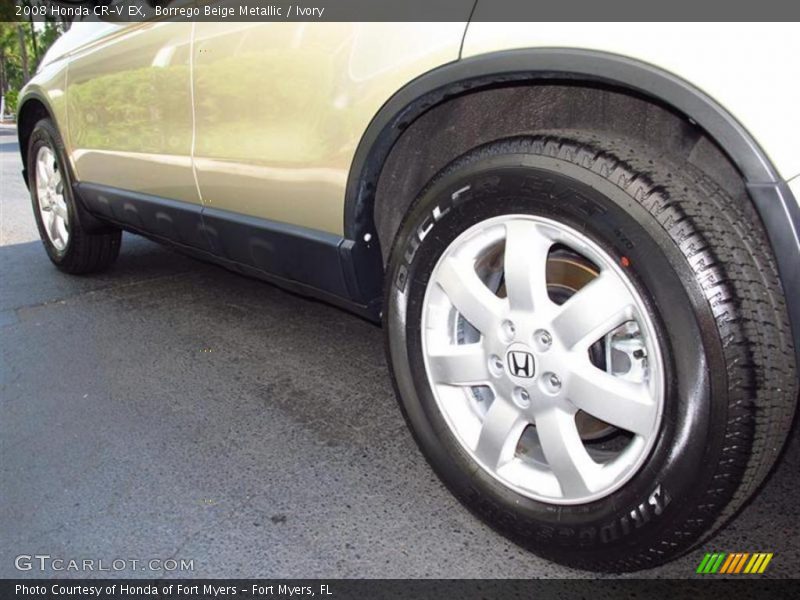 Borrego Beige Metallic / Ivory 2008 Honda CR-V EX