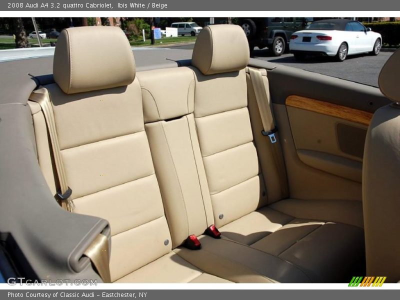 Ibis White / Beige 2008 Audi A4 3.2 quattro Cabriolet