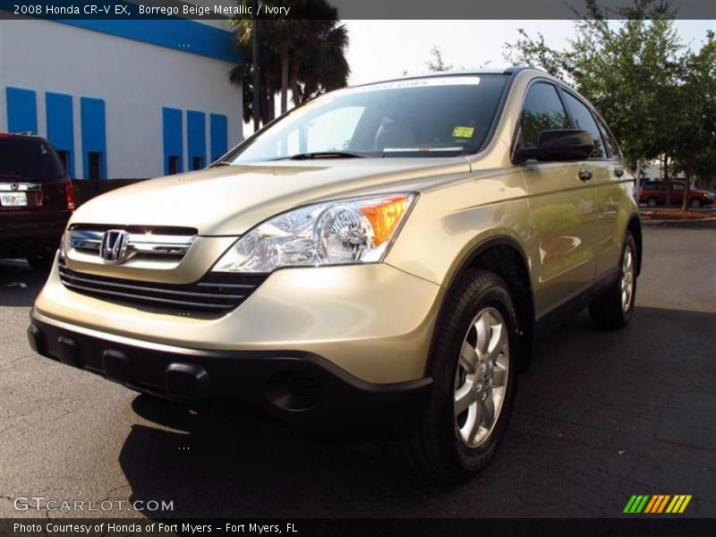 Borrego Beige Metallic / Ivory 2008 Honda CR-V EX