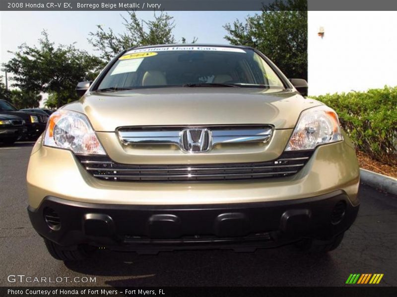 Borrego Beige Metallic / Ivory 2008 Honda CR-V EX