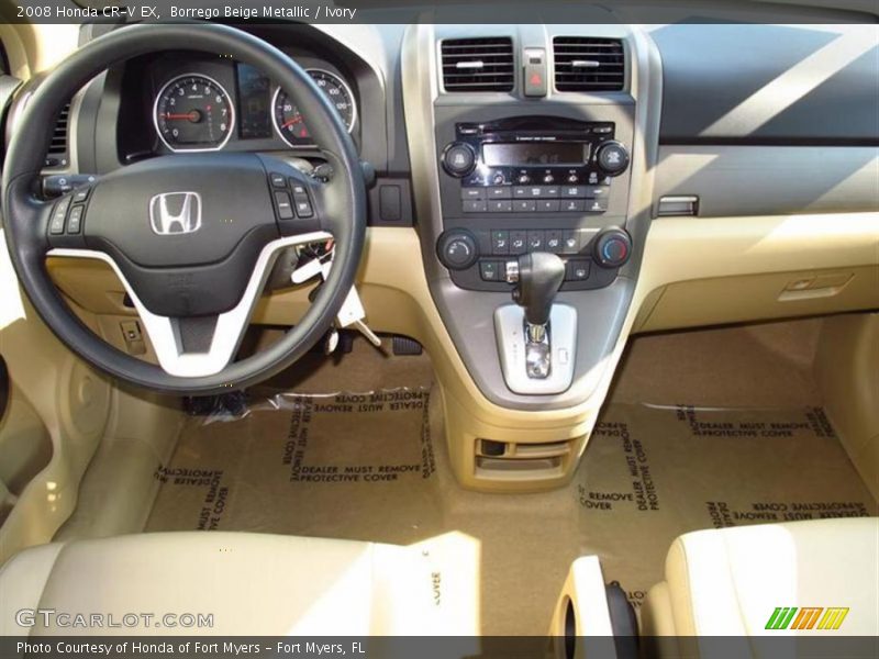 Borrego Beige Metallic / Ivory 2008 Honda CR-V EX