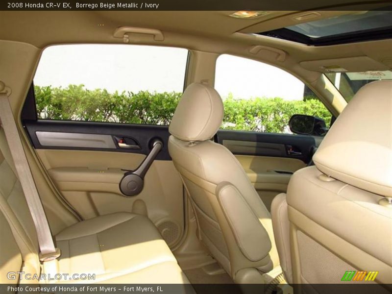 Borrego Beige Metallic / Ivory 2008 Honda CR-V EX