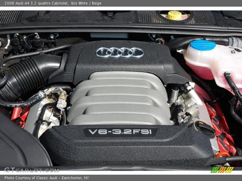 2008 A4 3.2 quattro Cabriolet Engine - 3.2 Liter FSI DOHC 24-Valve VVT V6