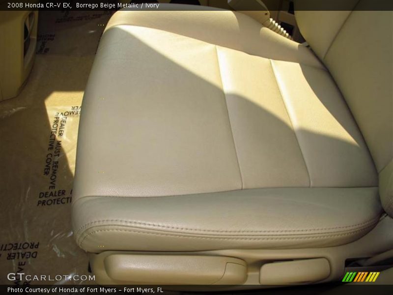 Borrego Beige Metallic / Ivory 2008 Honda CR-V EX