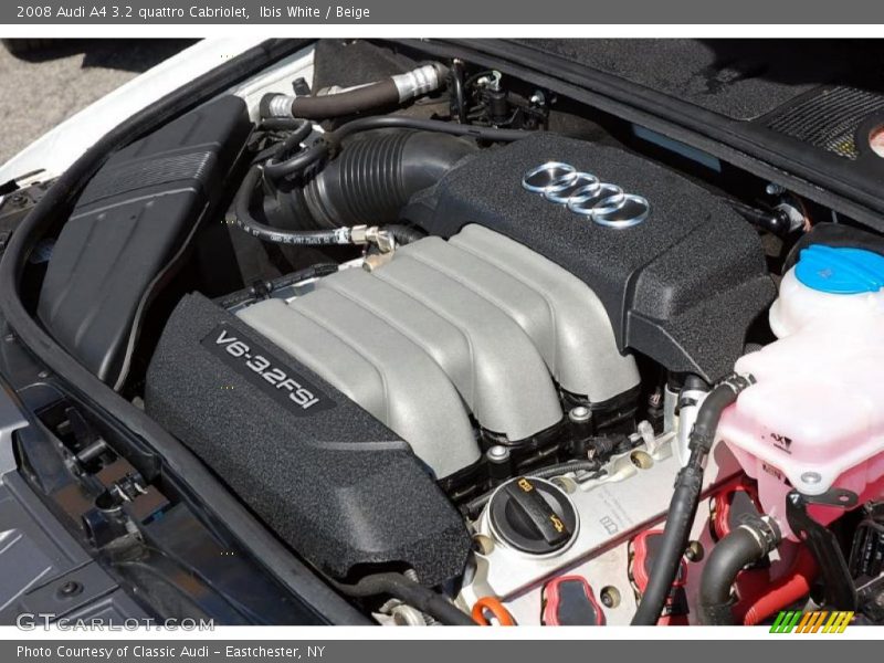  2008 A4 3.2 quattro Cabriolet Engine - 3.2 Liter FSI DOHC 24-Valve VVT V6