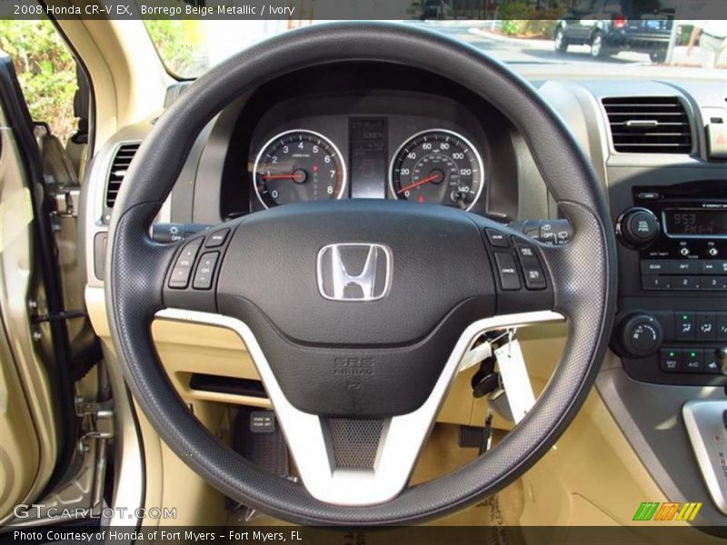 Borrego Beige Metallic / Ivory 2008 Honda CR-V EX