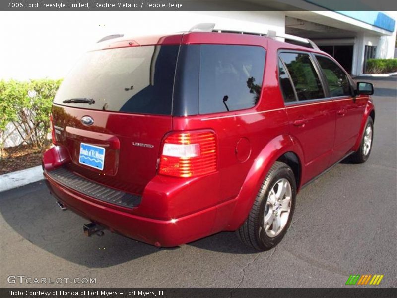 Redfire Metallic / Pebble Beige 2006 Ford Freestyle Limited