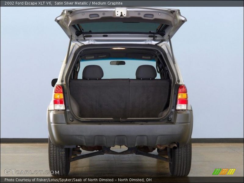 Satin Silver Metallic / Medium Graphite 2002 Ford Escape XLT V6