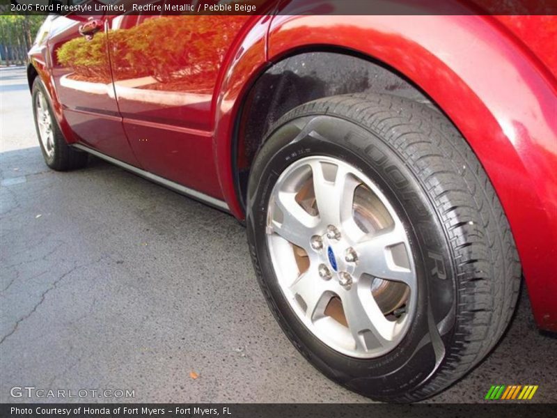 Redfire Metallic / Pebble Beige 2006 Ford Freestyle Limited