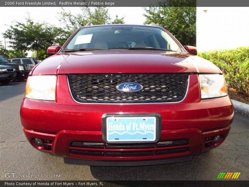 Redfire Metallic / Pebble Beige 2006 Ford Freestyle Limited