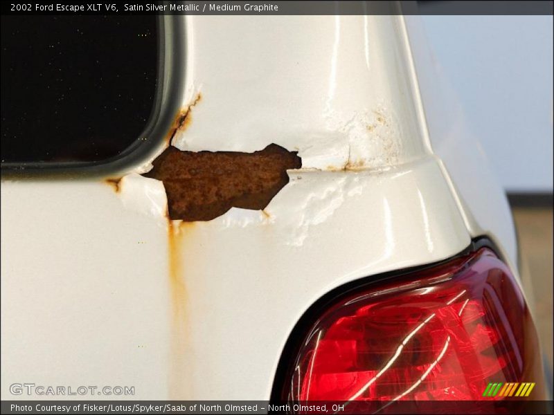 Satin Silver Metallic / Medium Graphite 2002 Ford Escape XLT V6