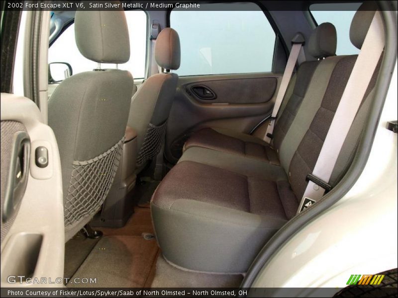 Satin Silver Metallic / Medium Graphite 2002 Ford Escape XLT V6
