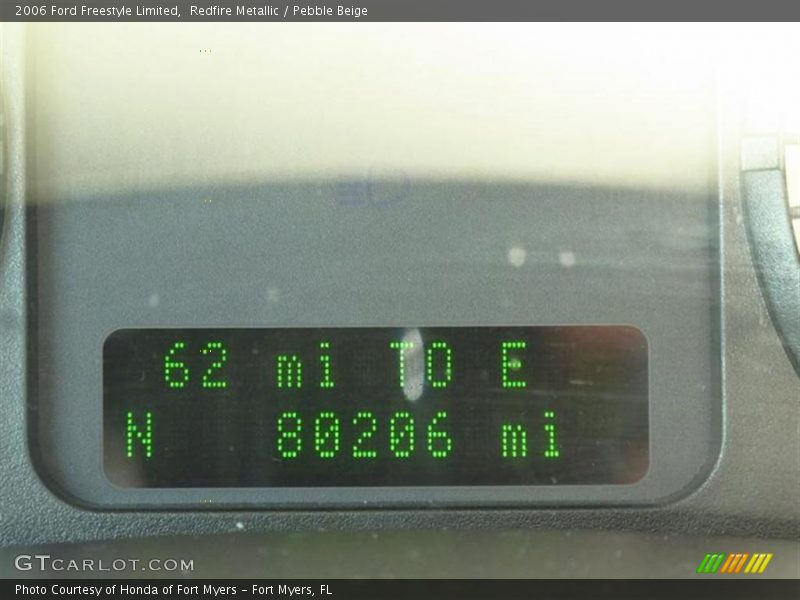 Redfire Metallic / Pebble Beige 2006 Ford Freestyle Limited