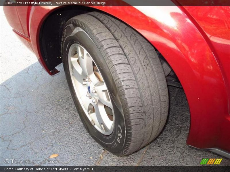 Redfire Metallic / Pebble Beige 2006 Ford Freestyle Limited
