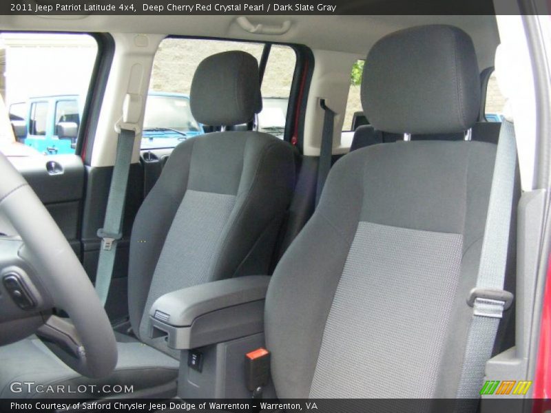 Deep Cherry Red Crystal Pearl / Dark Slate Gray 2011 Jeep Patriot Latitude 4x4
