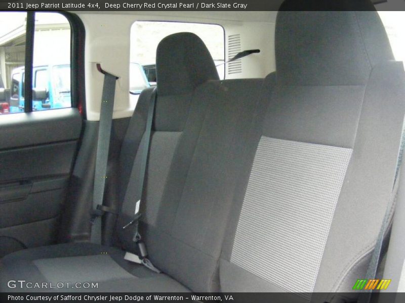 Deep Cherry Red Crystal Pearl / Dark Slate Gray 2011 Jeep Patriot Latitude 4x4