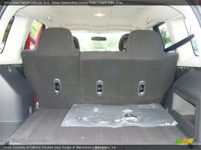 Deep Cherry Red Crystal Pearl / Dark Slate Gray 2011 Jeep Patriot Latitude 4x4