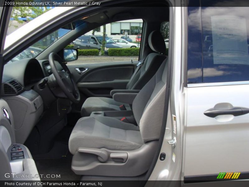 Silver Pearl Metallic / Gray 2009 Honda Odyssey LX