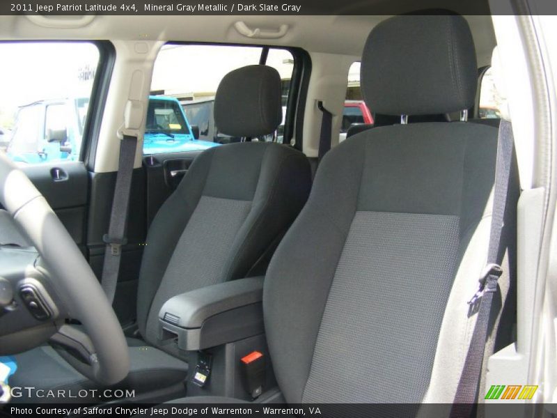 Mineral Gray Metallic / Dark Slate Gray 2011 Jeep Patriot Latitude 4x4