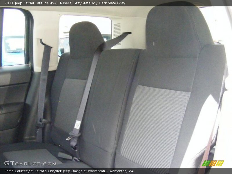 Mineral Gray Metallic / Dark Slate Gray 2011 Jeep Patriot Latitude 4x4
