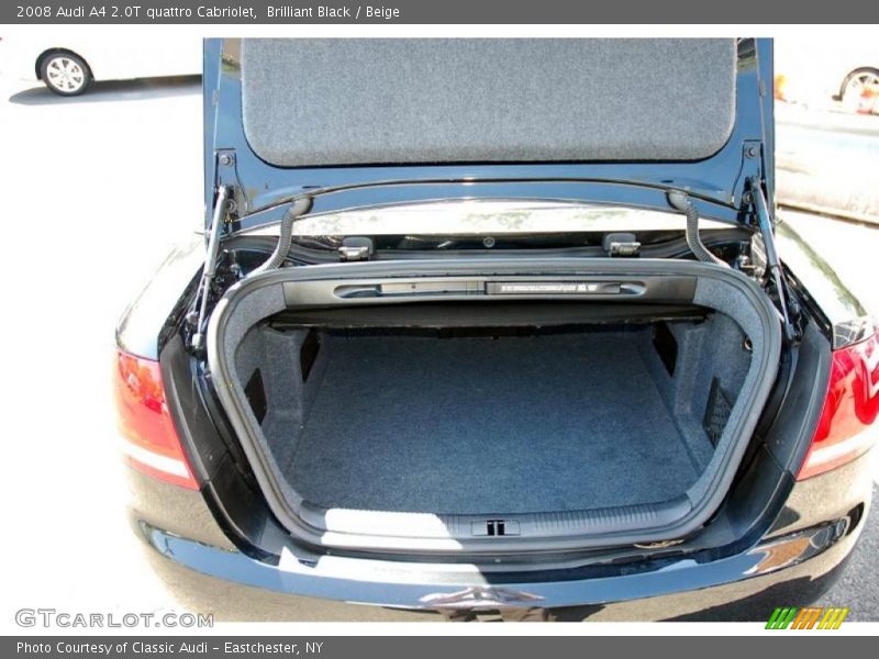 Brilliant Black / Beige 2008 Audi A4 2.0T quattro Cabriolet