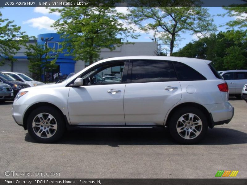Billet Silver Metallic / Ebony 2009 Acura MDX