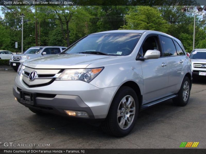 Billet Silver Metallic / Ebony 2009 Acura MDX