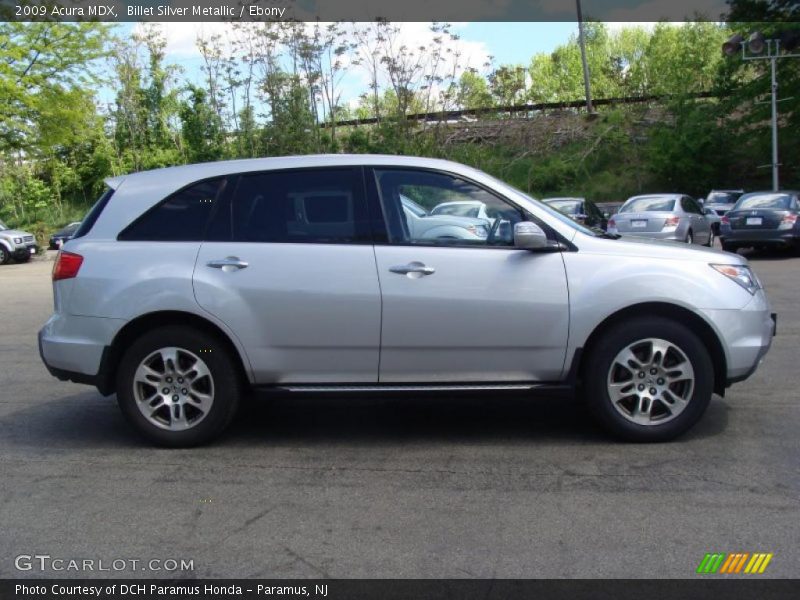 Billet Silver Metallic / Ebony 2009 Acura MDX