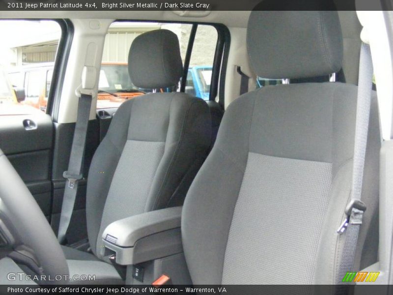 Bright Silver Metallic / Dark Slate Gray 2011 Jeep Patriot Latitude 4x4