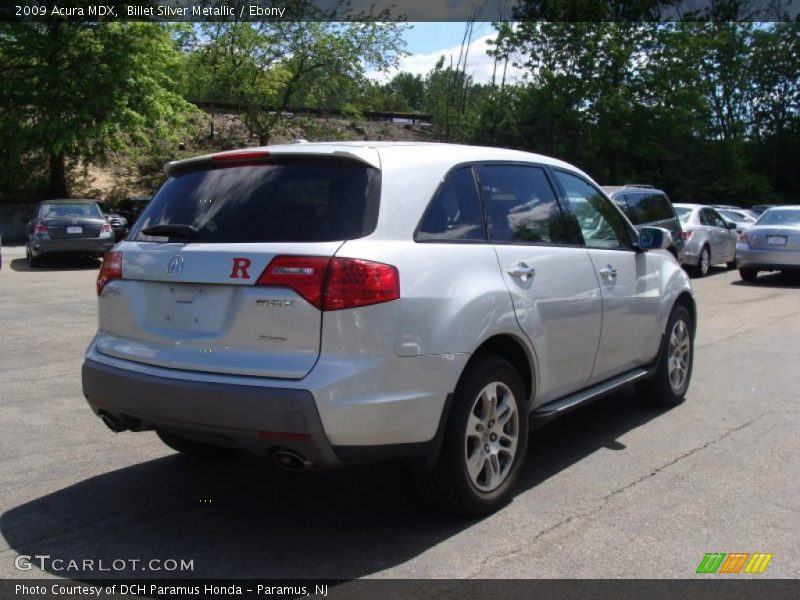 Billet Silver Metallic / Ebony 2009 Acura MDX