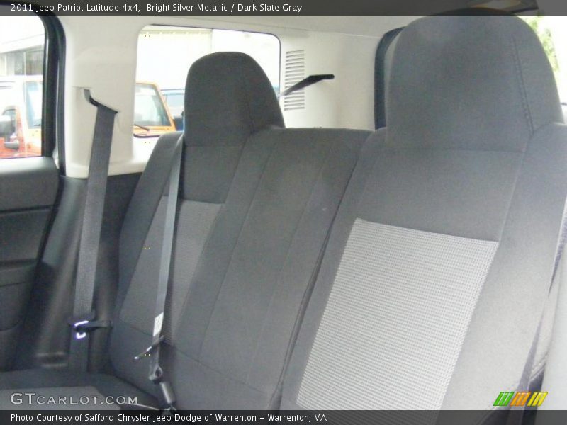 Bright Silver Metallic / Dark Slate Gray 2011 Jeep Patriot Latitude 4x4