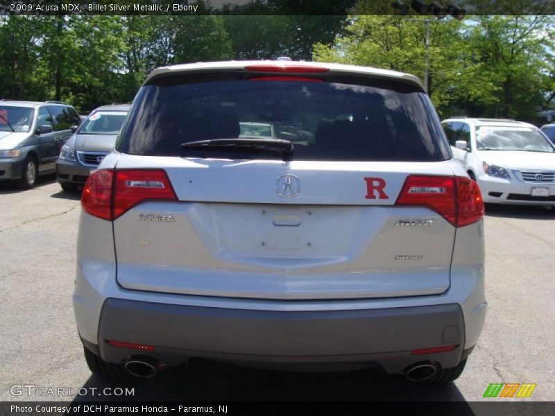 Billet Silver Metallic / Ebony 2009 Acura MDX