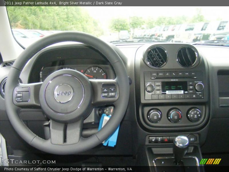 Bright Silver Metallic / Dark Slate Gray 2011 Jeep Patriot Latitude 4x4