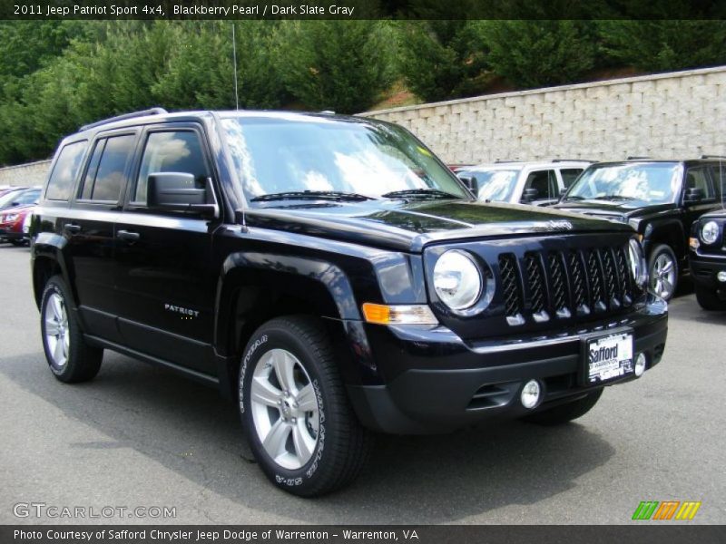 Blackberry Pearl / Dark Slate Gray 2011 Jeep Patriot Sport 4x4