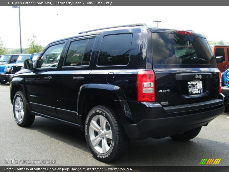 Blackberry Pearl / Dark Slate Gray 2011 Jeep Patriot Sport 4x4