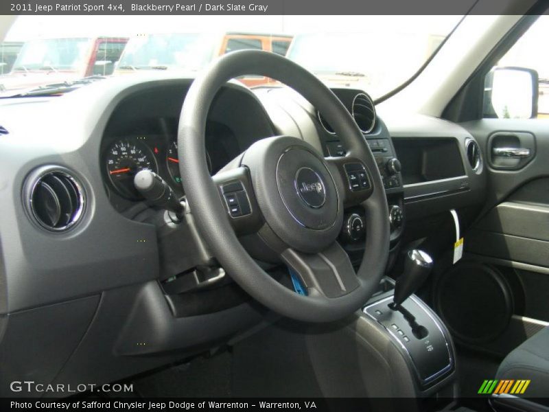 Blackberry Pearl / Dark Slate Gray 2011 Jeep Patriot Sport 4x4