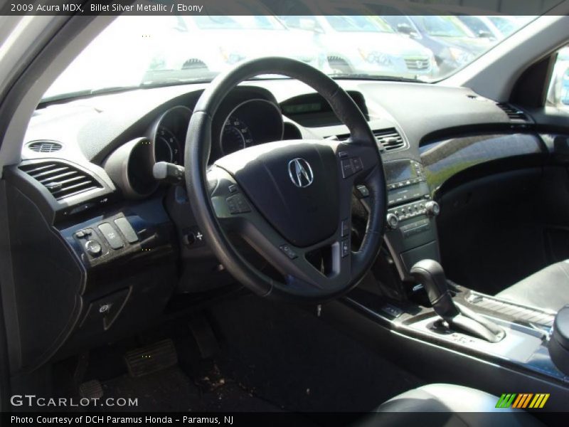 Billet Silver Metallic / Ebony 2009 Acura MDX