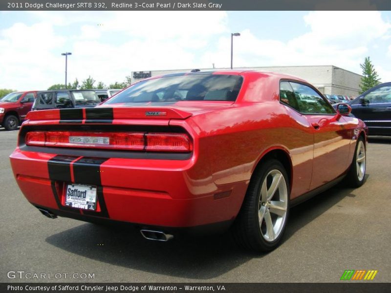 Redline 3-Coat Pearl / Dark Slate Gray 2011 Dodge Challenger SRT8 392