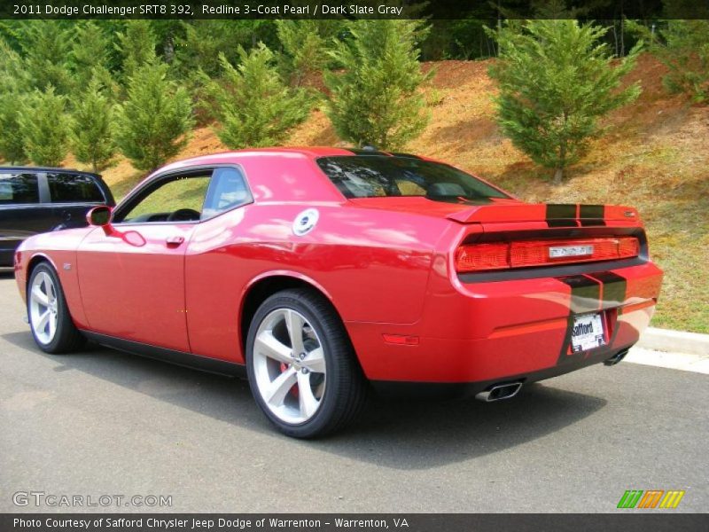 Redline 3-Coat Pearl / Dark Slate Gray 2011 Dodge Challenger SRT8 392