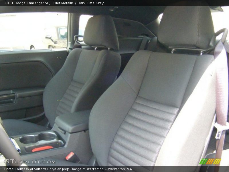 Billet Metallic / Dark Slate Gray 2011 Dodge Challenger SE