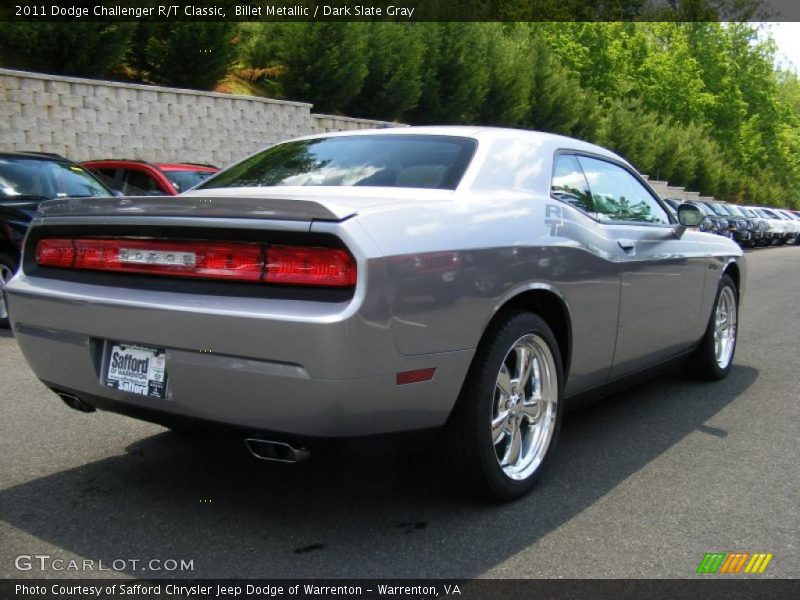 Billet Metallic / Dark Slate Gray 2011 Dodge Challenger R/T Classic