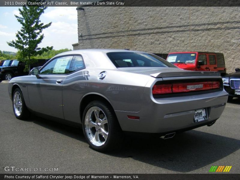 Billet Metallic / Dark Slate Gray 2011 Dodge Challenger R/T Classic
