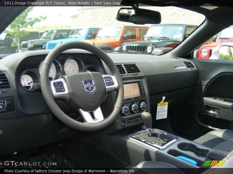 Billet Metallic / Dark Slate Gray 2011 Dodge Challenger R/T Classic