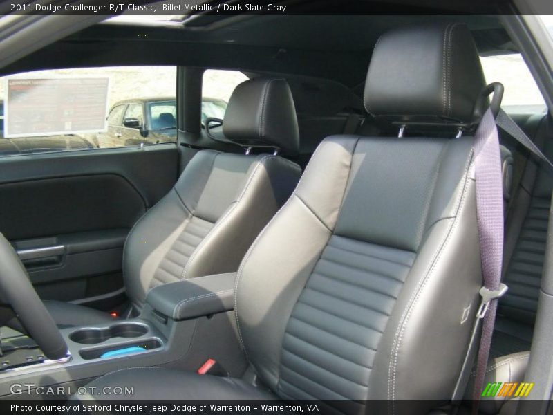 Billet Metallic / Dark Slate Gray 2011 Dodge Challenger R/T Classic