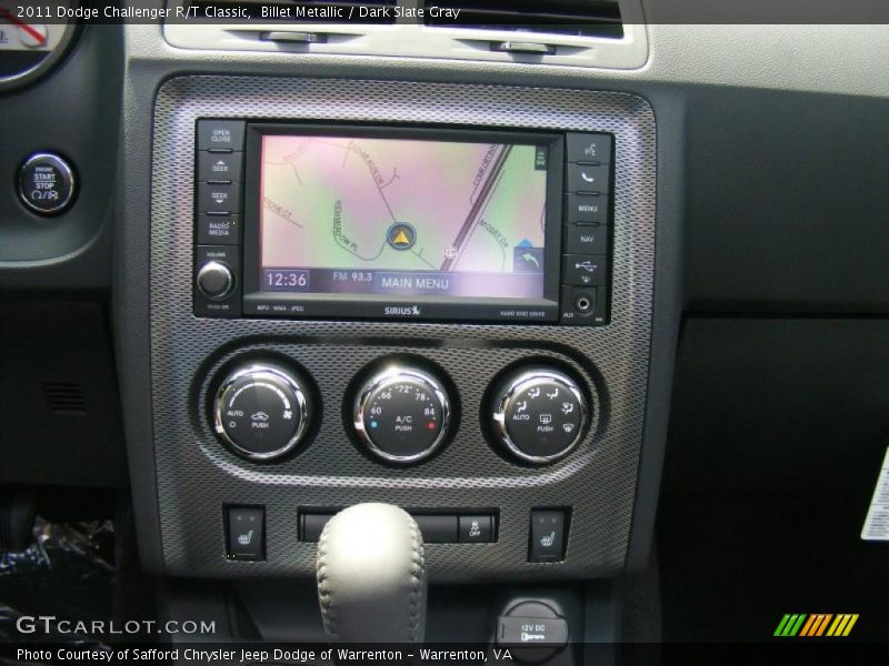 Billet Metallic / Dark Slate Gray 2011 Dodge Challenger R/T Classic