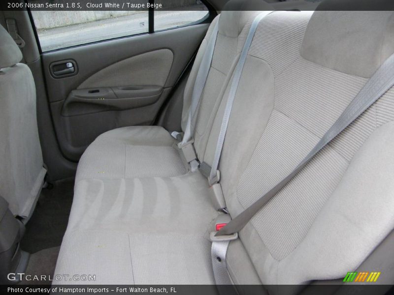 Cloud White / Taupe Beige 2006 Nissan Sentra 1.8 S
