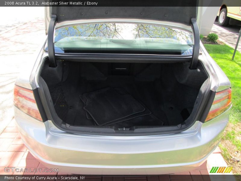 Alabaster Silver Metallic / Ebony 2008 Acura TL 3.2