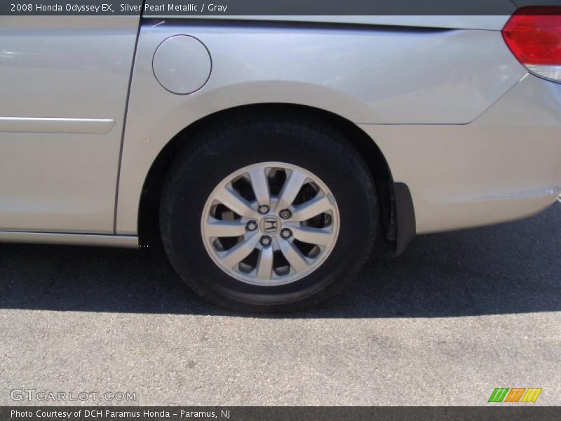 Silver Pearl Metallic / Gray 2008 Honda Odyssey EX
