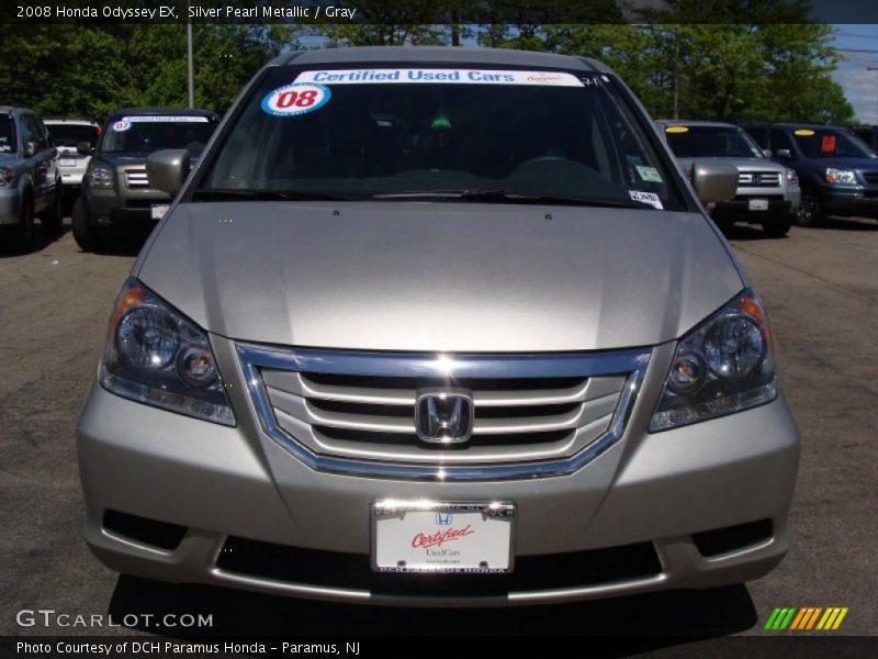 Silver Pearl Metallic / Gray 2008 Honda Odyssey EX