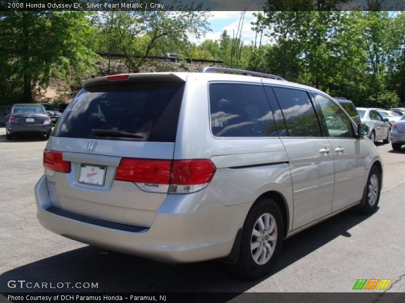 Silver Pearl Metallic / Gray 2008 Honda Odyssey EX